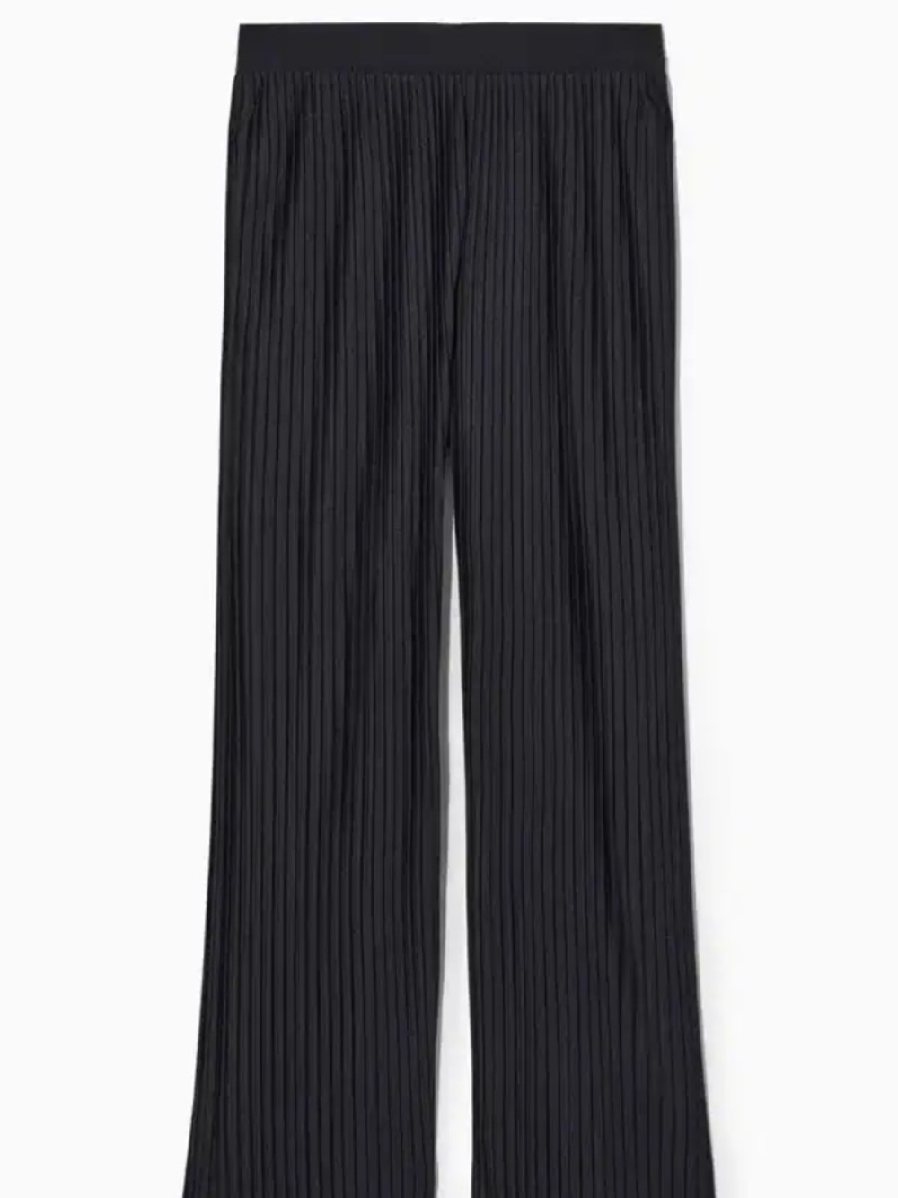 COS Pleated Trouser Size M in black